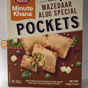 Haldirams Minute Khana Mazedaar Aloo Special Pockets 400g