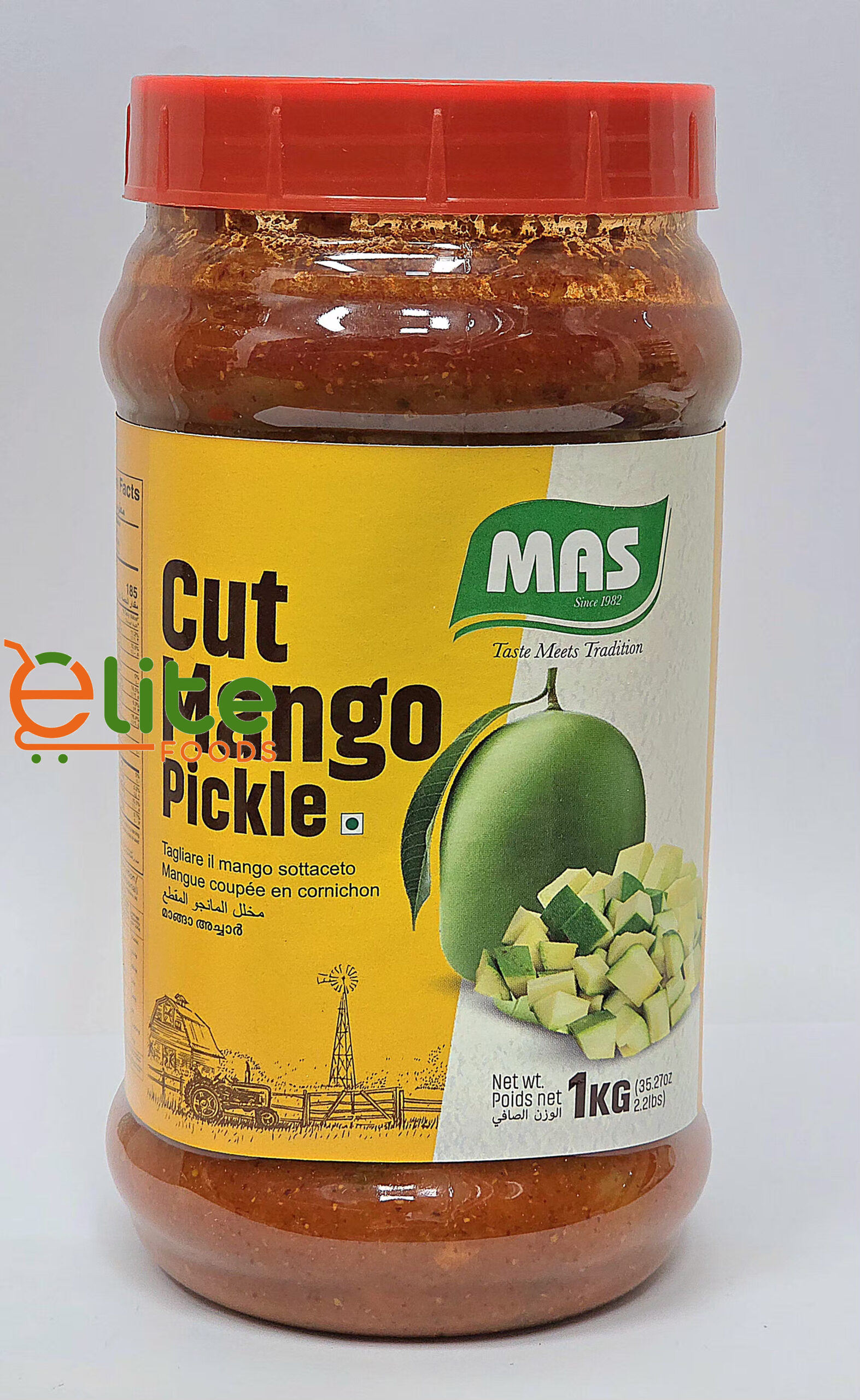Mas Cut Mango Pickle 1kg
